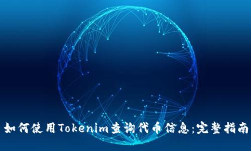 如何使用Tokenim查询代币信息：完整指南