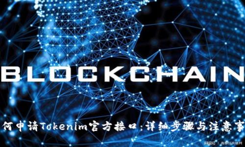 如何申请Tokenim官方接口：详细步骤与注意事项